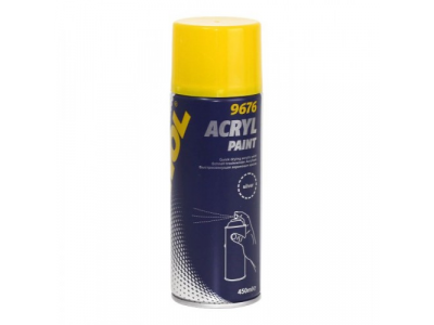 MANNOL 9676 Acryl Paint Silver 450ml от MANNOL MANNOL 9676 Acryl Paint Silver 450ml